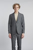 Delikatessen a Blend of Cotton Linen and Silk Blazer - gray - Thumbnail 2