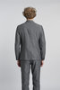 Delikatessen a Blend of Cotton Linen and Silk Blazer - gray - Thumbnail 3