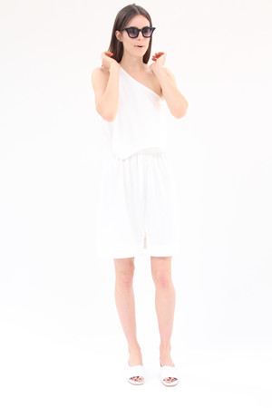 Beklina Falls Dress White Beklina Falls Dress White