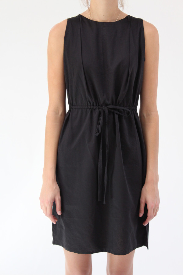 Beklina Hoda Tie Dress Black Beklina Hoda Tie Dress Black