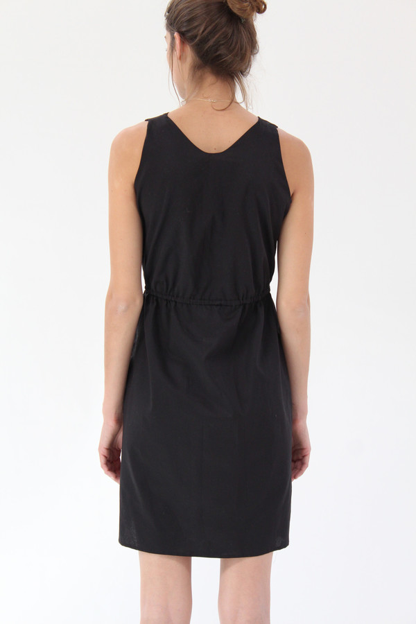 Beklina Hoda Tie Dress Black Beklina Hoda Tie Dress Black