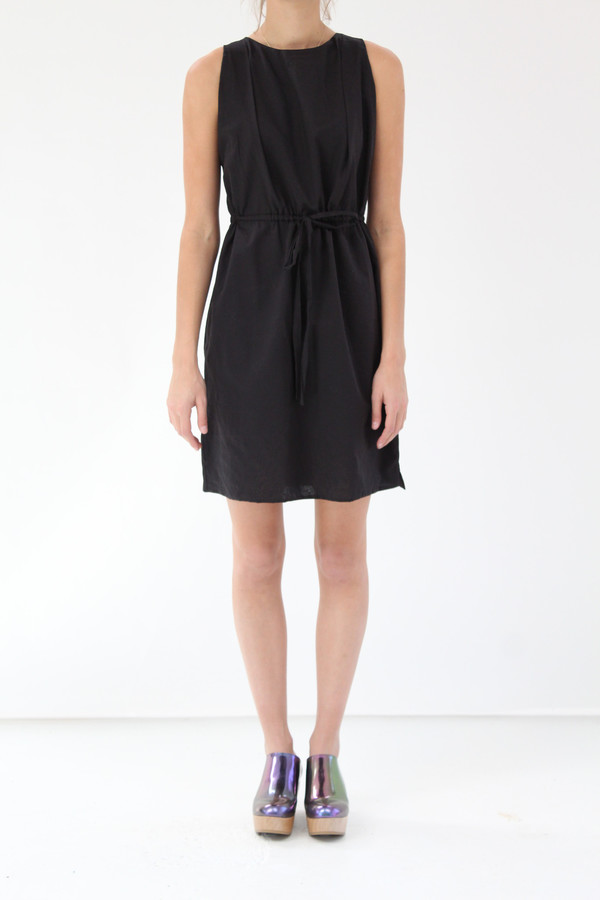 Beklina Hoda Tie Dress Black Beklina Hoda Tie Dress Black