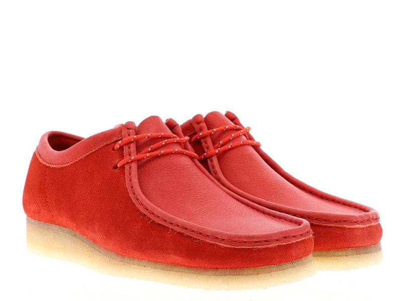 t*0様 ✨レア✨Clarks WALLABEE Red Clarks Original Men Wallabee FTRE Made in Portugal (Red Ink