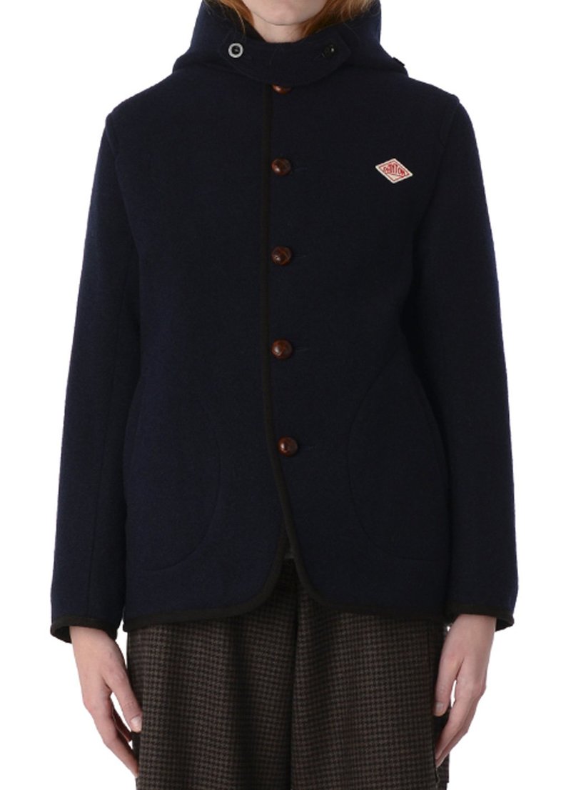 DANTON ウールモッサwool mosser coat Danton WOOL MOSSER COAT - navy wom | Garmentory