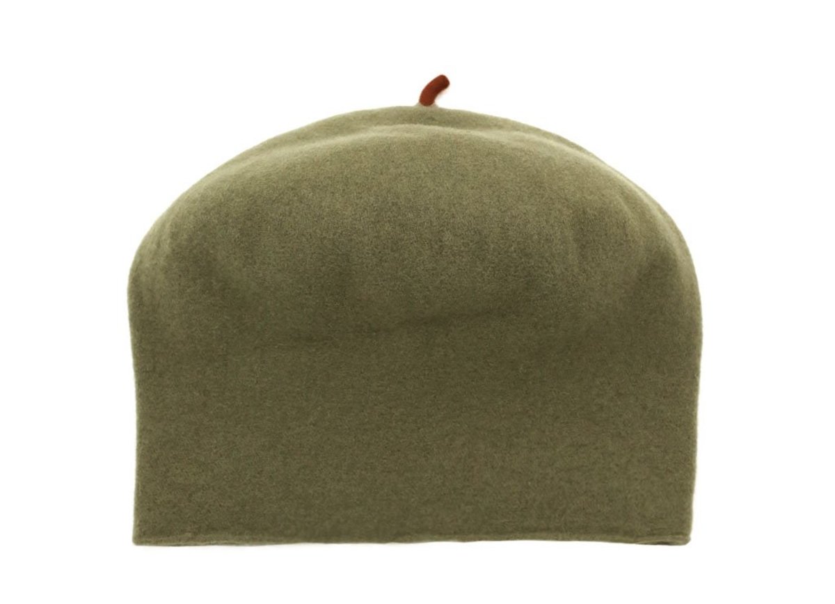 Kopka Wool Roll Up Beret Hat for man and woman Kopka Accessories - Wool Roll Up Beret in Viola – gravitypope main image 3