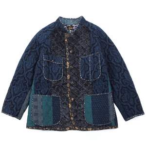 専用Needles SWITCHED QUILT CHORE COAT チョア Needles SWITCHED QUILT CHORE COAT - NAVY/CHARCOAL | Garmentory