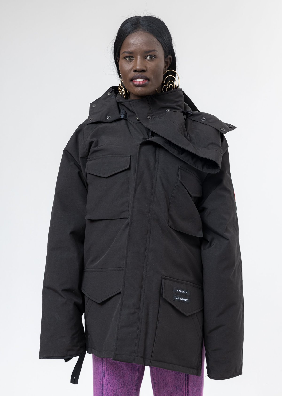 Y/project Canada Goose Edition Down Constable Parka - Black 