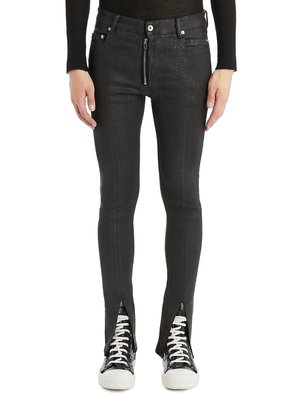 Rick Owens Tyrone Slit Cut Jeans | Garmentory
