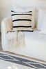 Pampa Porteño Cushion #2 - natural white/black - Thumbnail 3