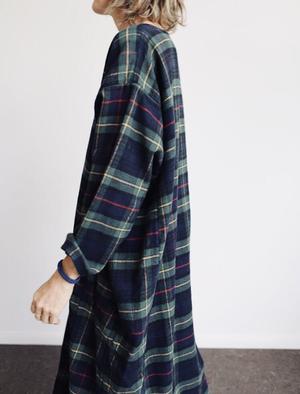 flannel caftan