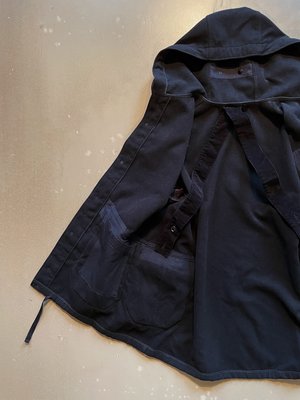 Engineered Garments Polyester Fake Melton Madison Parka - Black