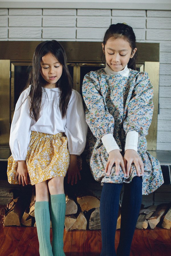 Kids Petits Vilains Josephine Mini Skirt - Autumn Blooms Kids Petits Vilains Josephine Mini Skirt - Autumn Blooms