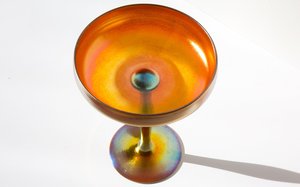 Kindred Black Aurene Compote dish - Gold Kindred Black Aurene Compote dish - Gold