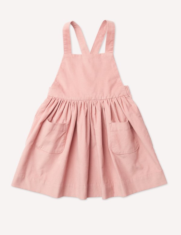 Kids Petits Vilains Inès Pinafore Dress - Petal Kids Petits Vilains Inès Pinafore Dress - Petal