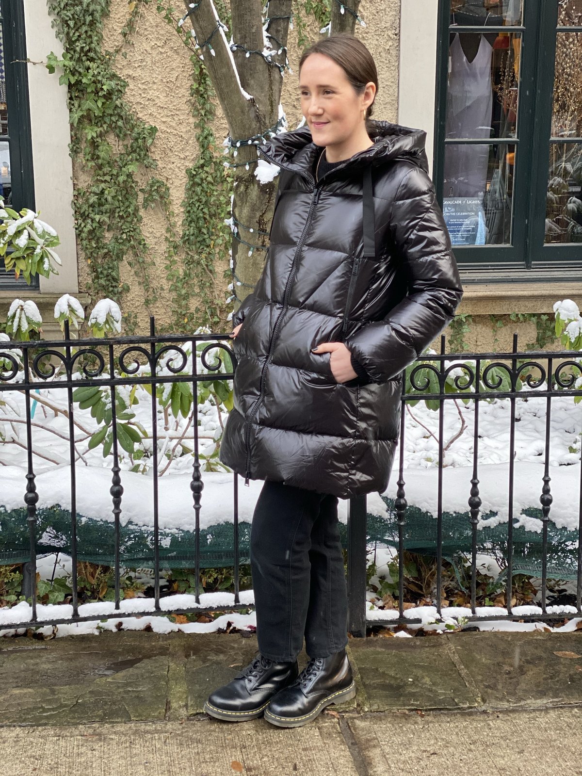 add Hooded Down Coat - Black | Garmentory