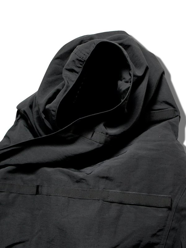 KAPITAL 60/40クロス KAMAKURAアノラックブルゾン ブラック Kapital Kamakura 60/40 Cloth Anorak Blouson - Black | Garmentory