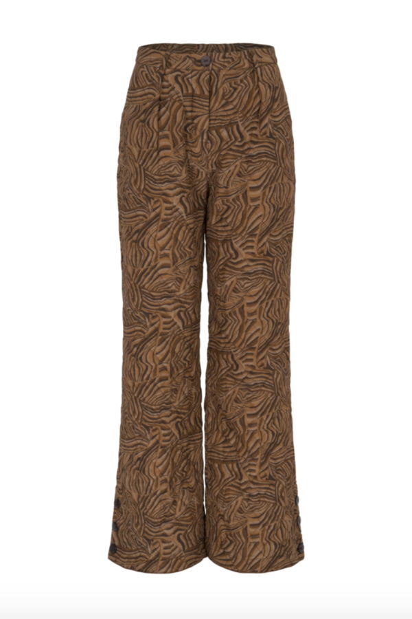Helmstedt Quilted Pants - Chocolate Swirl