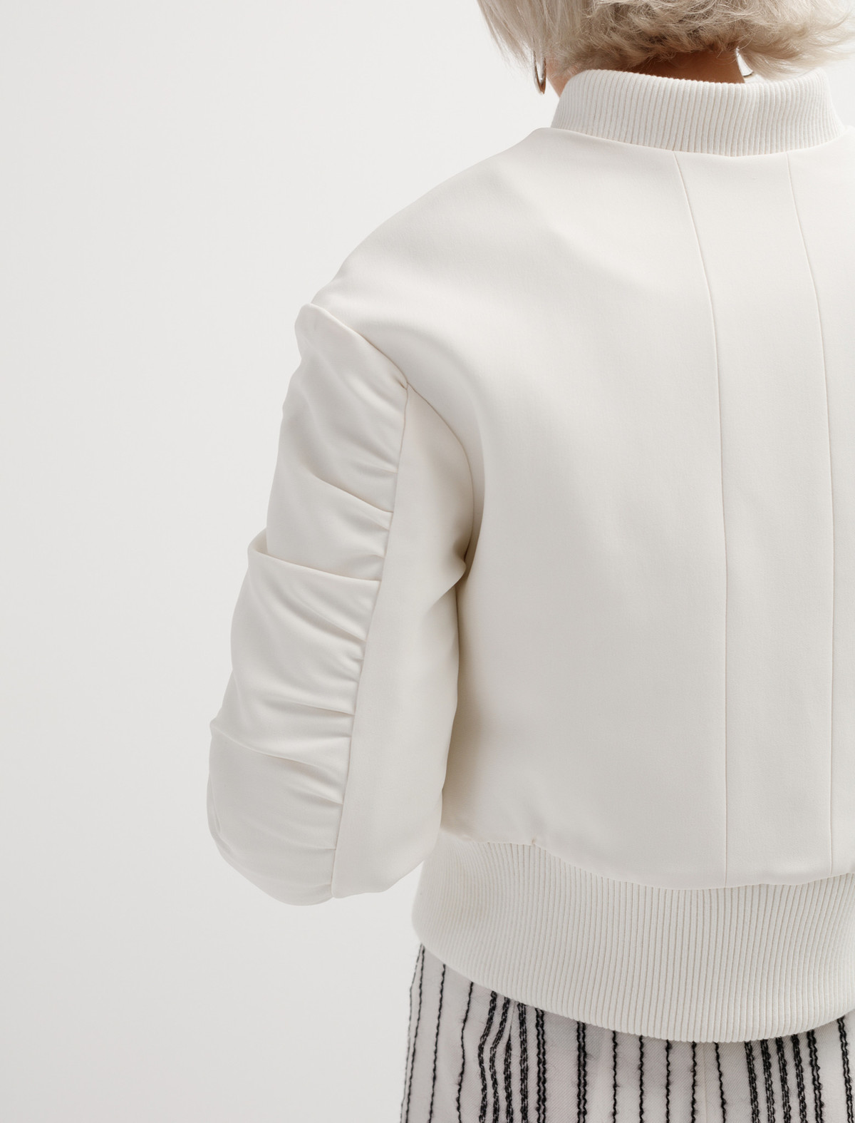 Etienne Deroeux MA-1 Jacket - white - Image 1 of 9