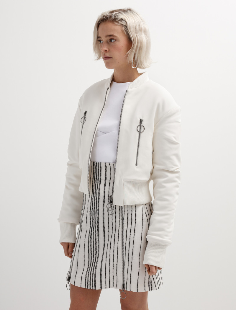 Etienne Deroeux MA-1 Jacket - white