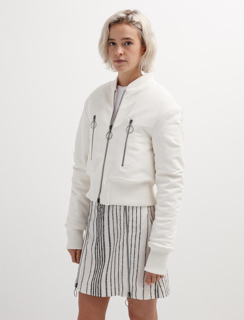 Etienne Deroeux MA-1 Jacket - white