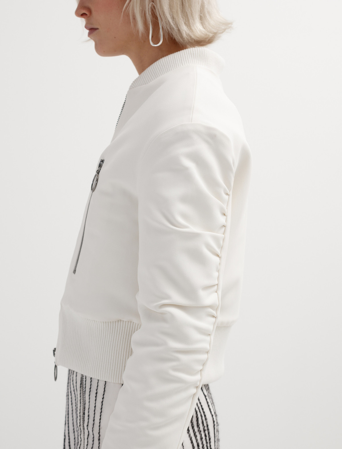 Etienne Deroeux MA-1 Jacket - white - Image 6 of 9