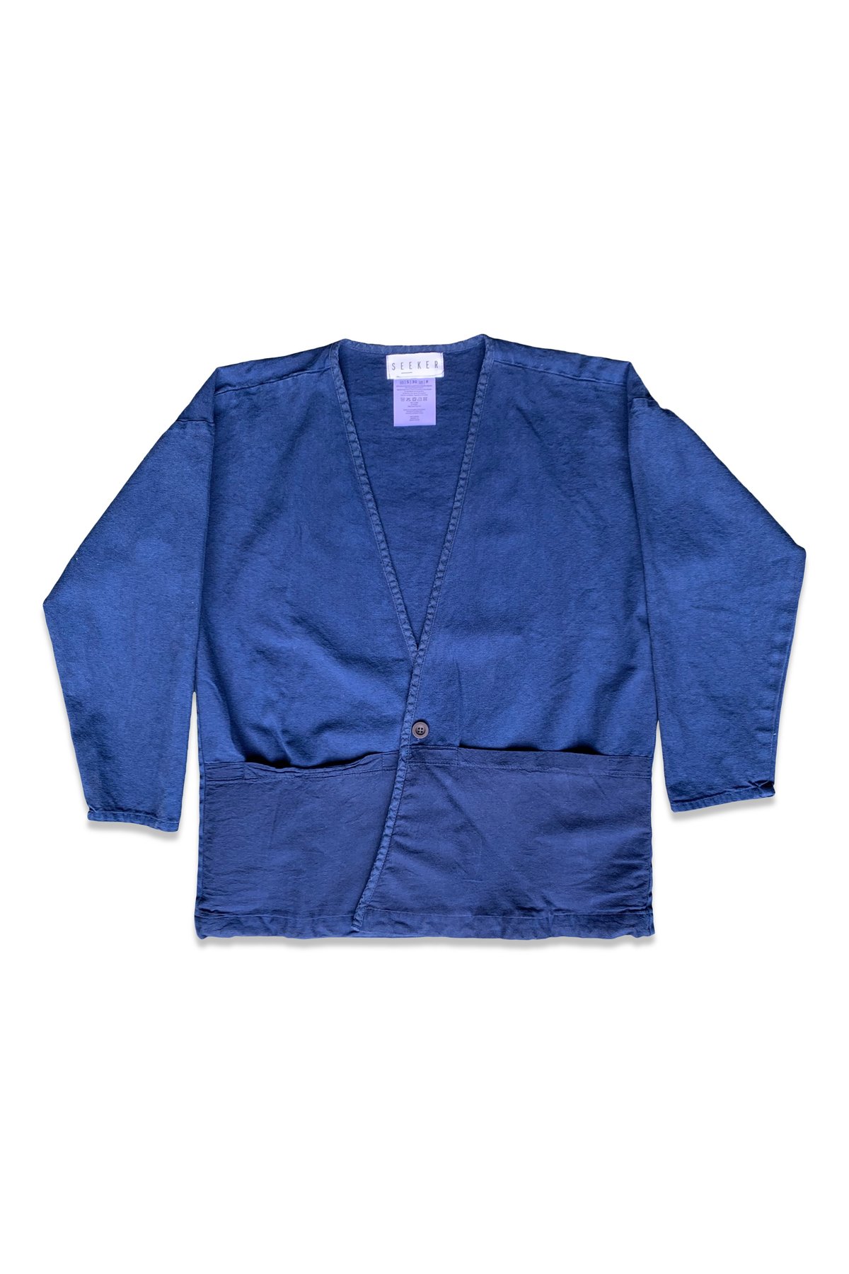 UNISEX SEEKER Lab Coat - INDIGO - Image 1 of 5