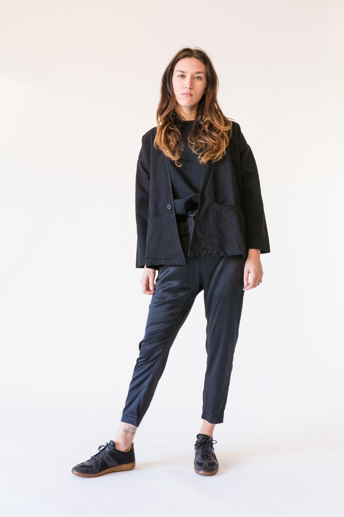 UNISEX SEEKER Lab Coat - INDIGO - Image 3 of 5