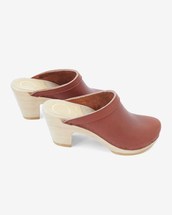 No.6 Old School High Heel Clog No.6 Old School High Heel Clog