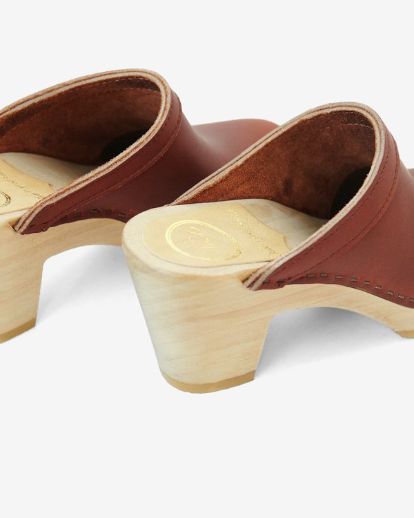 No.6 Old School High Heel Clog No.6 Old School High Heel Clog