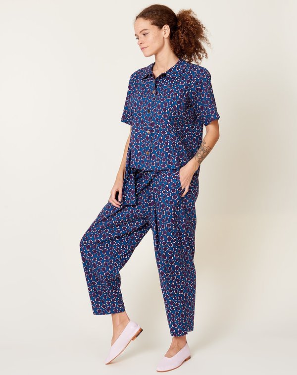 Caron Callahan Westley Top - Mulberry Floral Caron Callahan Westley Top - Mulberry Floral