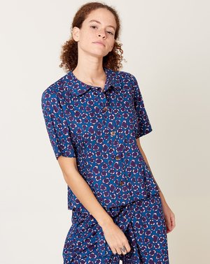 Caron Callahan Westley Top - Mulberry Floral Caron Callahan Westley Top - Mulberry Floral