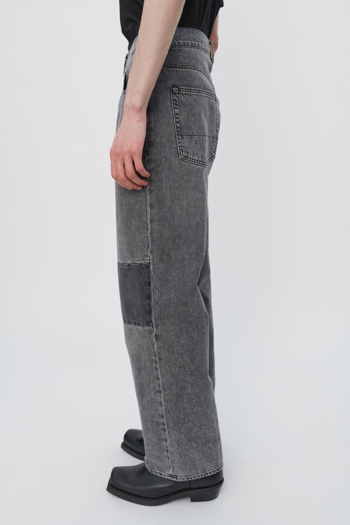 Our Legacy Extended Third Cut Denim - Black/Grey | Garmentory