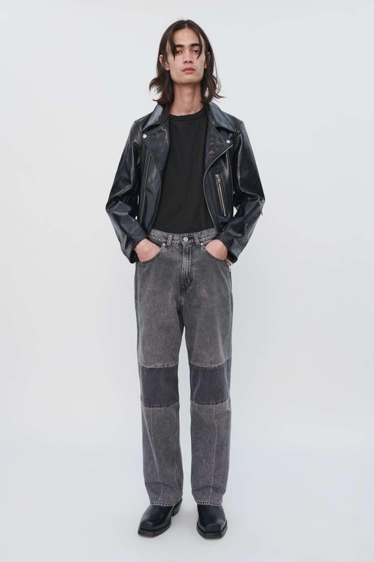 Our Legacy Extended Third Cut Denim - Black/Grey | Garmentory