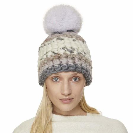 mischa lampert - candy beanie pomster + coral xl pom  display picture 2