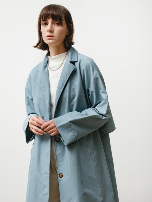 Priory Bell Jacket - Anorak Steel Blue Priory Bell Jacket - Anorak Steel Blue