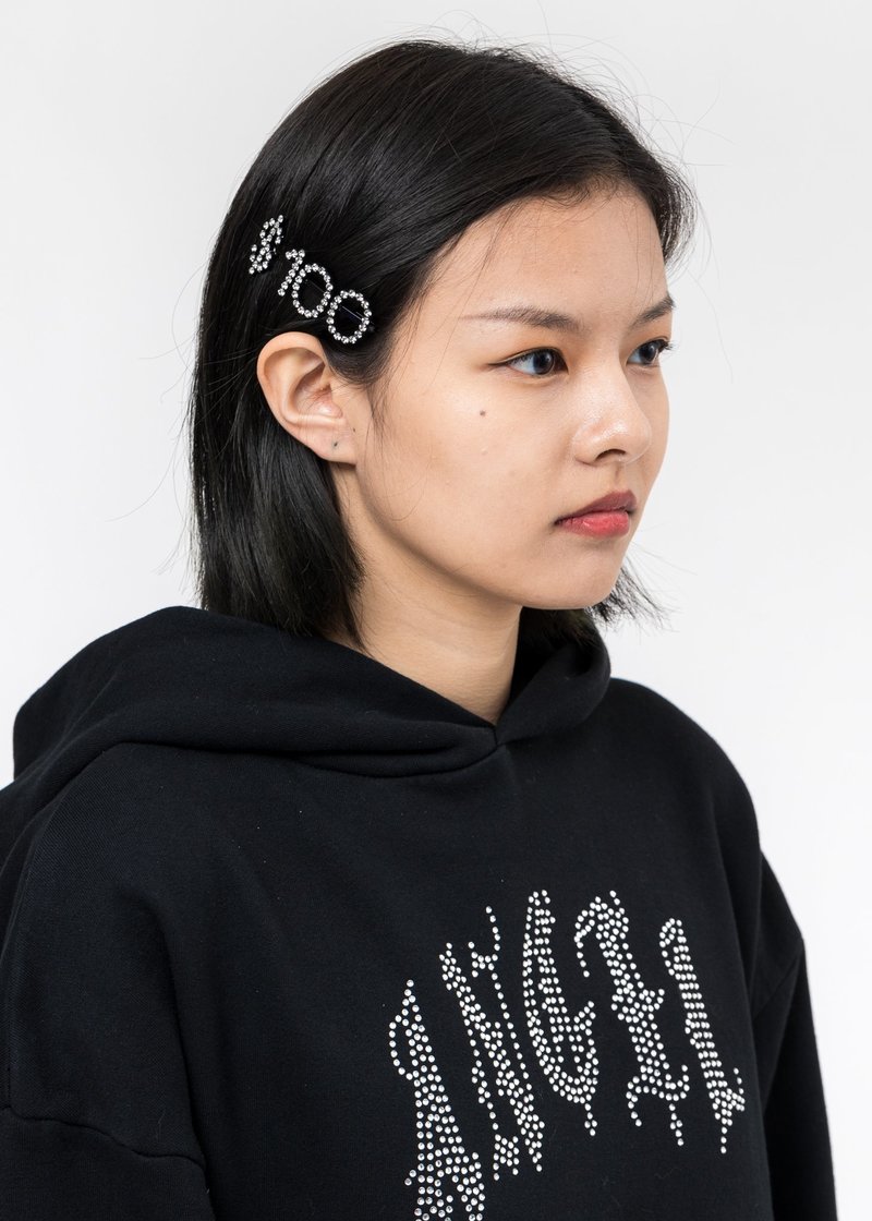 ASHLEY WILLIAMS ラインストーン ヘアピン ピン留 山羊座 ASHLEY