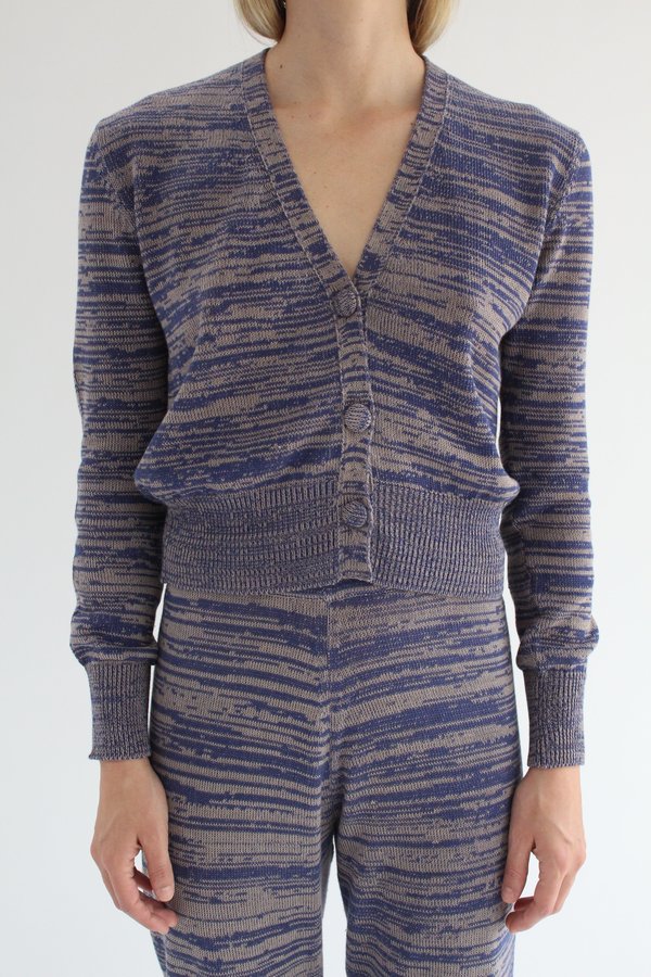 cobalt cardigan