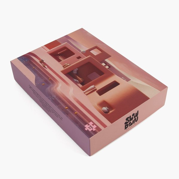 Slowdown Studio Adobe Poolside 1000 Piece Puzzle Slowdown Studio Adobe Poolside 1000 Piece Puzzle