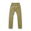 Pure Blue Japan 12oz Selvedge Twill Relaxed Fit Chino - Wash Beige - Thumbnail 1