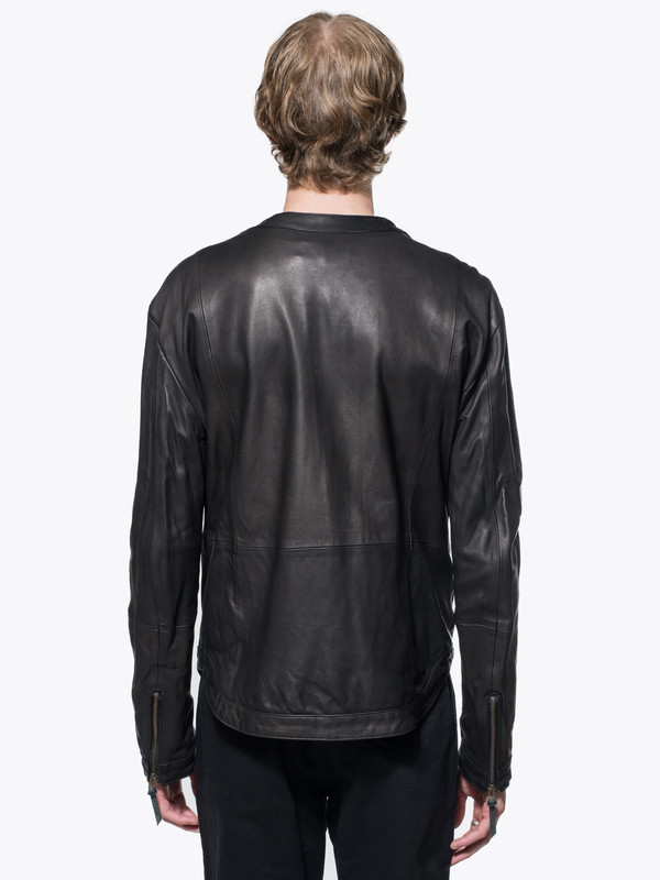 Men's Robert Geller Leather Jacket | Garmentory