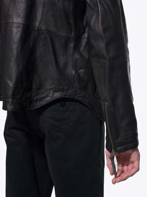 Men's Robert Geller Leather Jacket | Garmentory