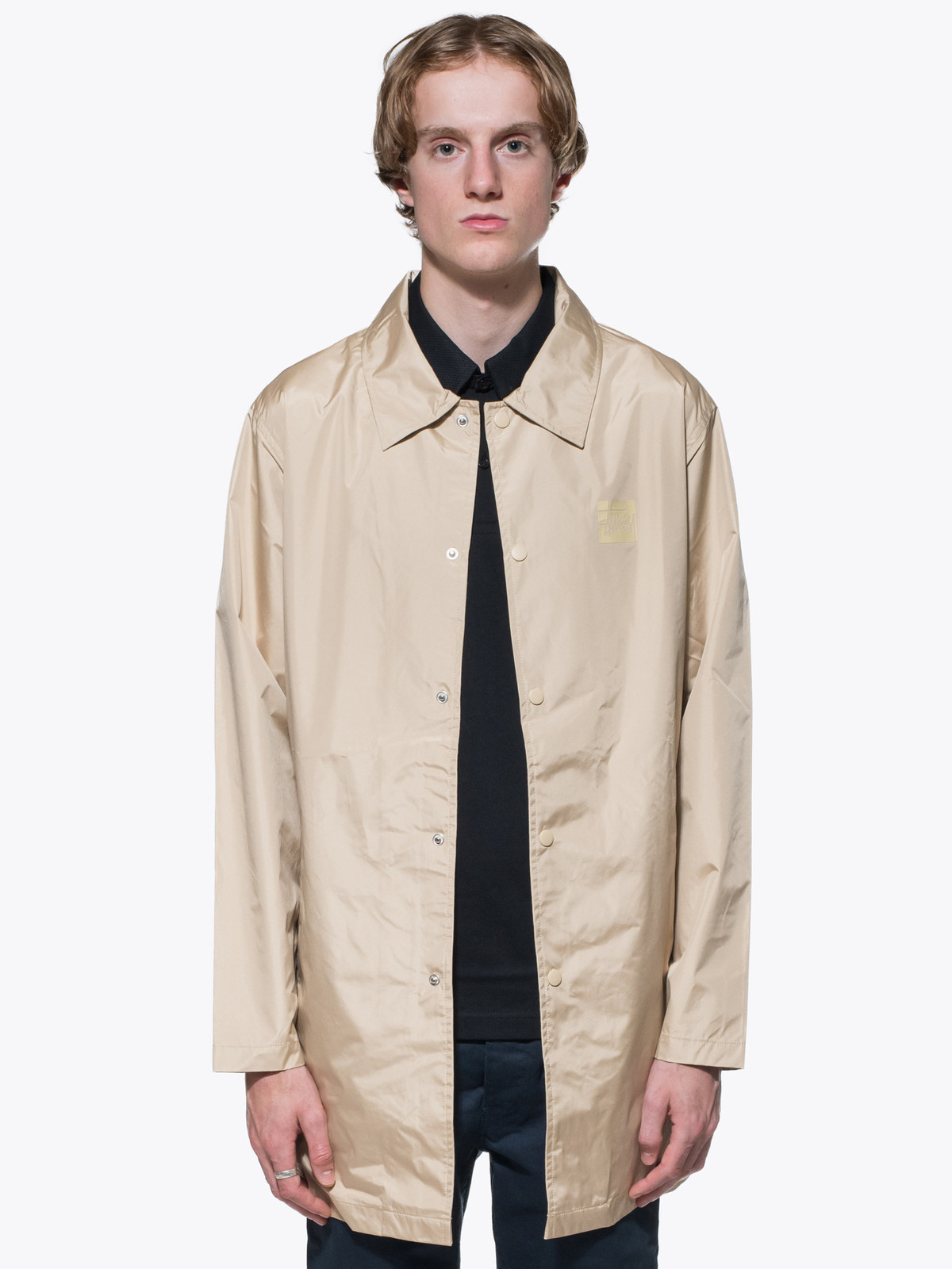 Men's Stussy Long Coach Jacket | Garmentory
