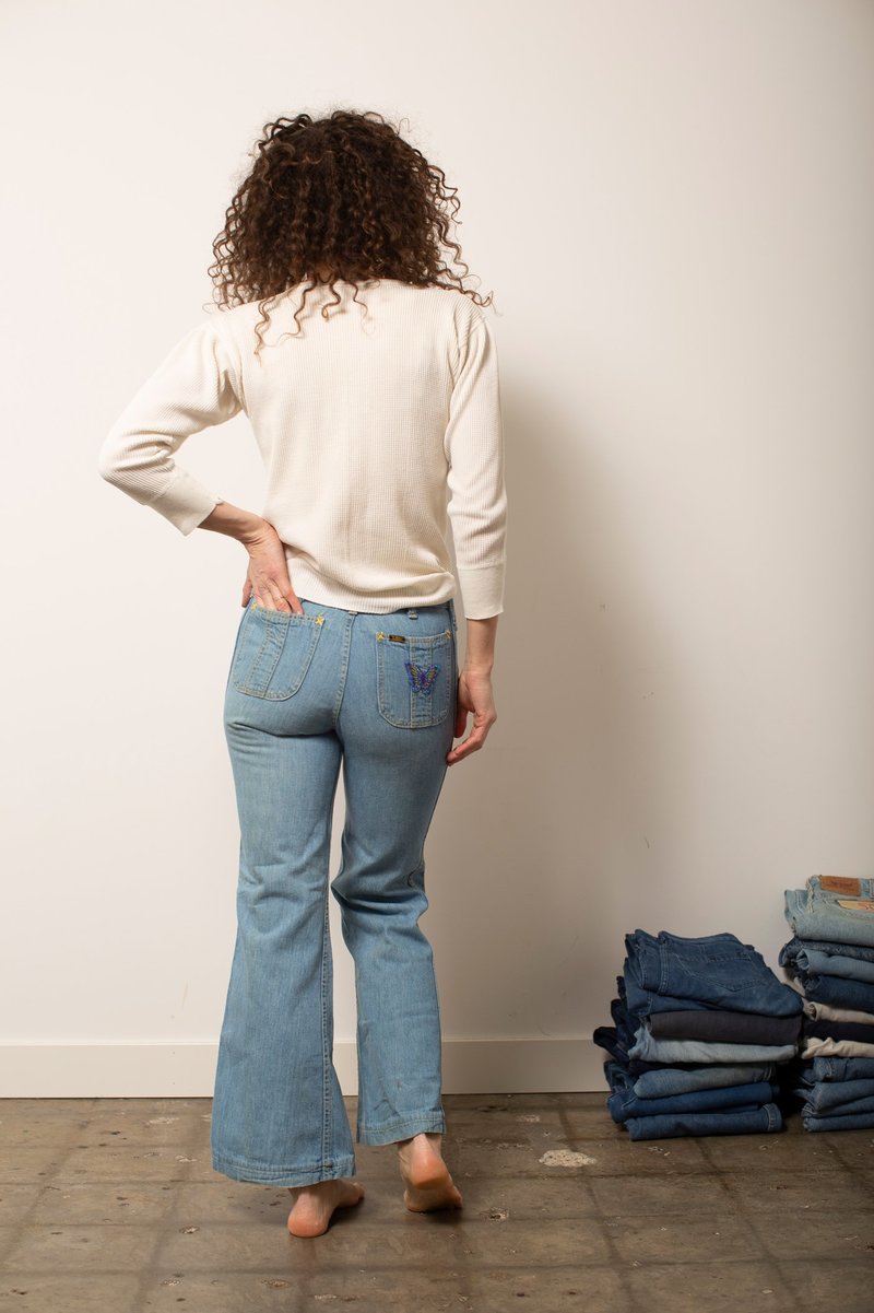Vintage Low-Rise Lees denim - light Wash