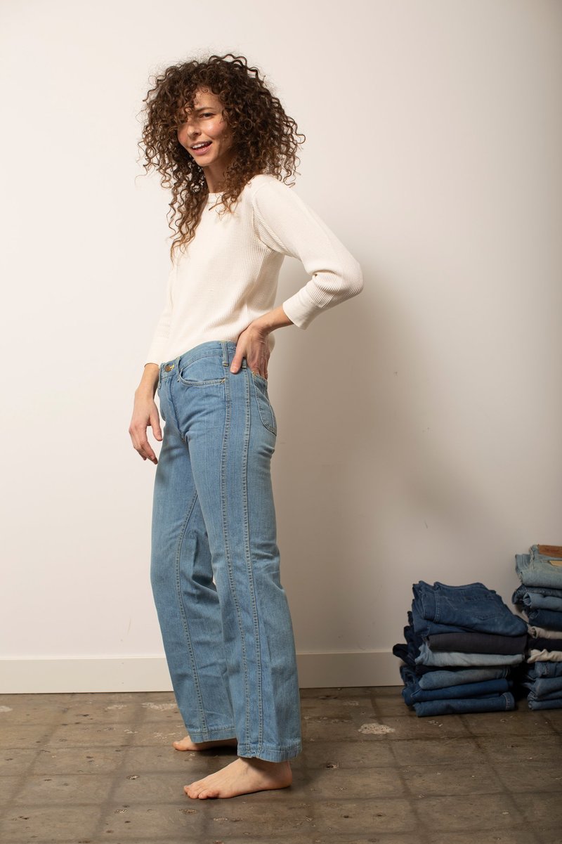 Vintage Low-Rise Lees denim - light Wash