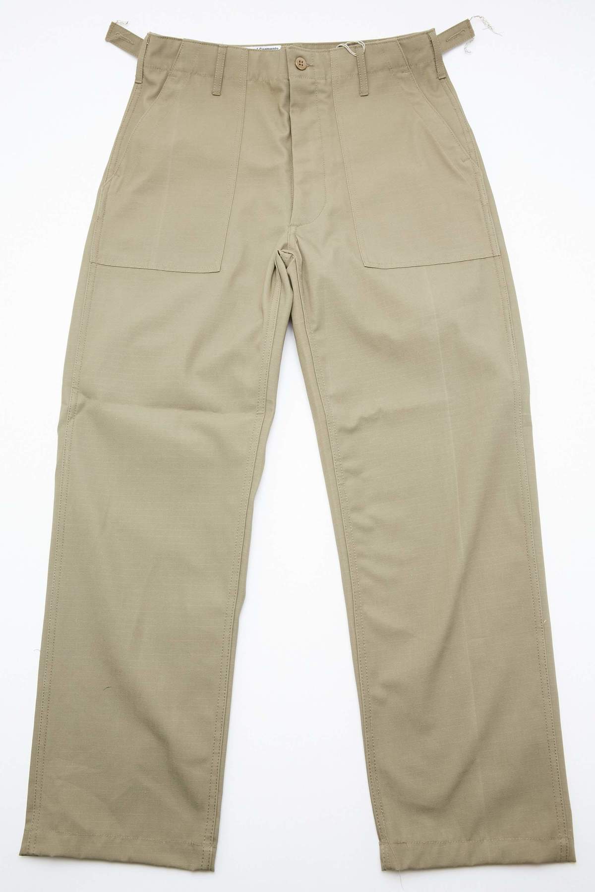 Engineered Garments Workaday Fatigue Pant - Khaki Cotton Ripstop