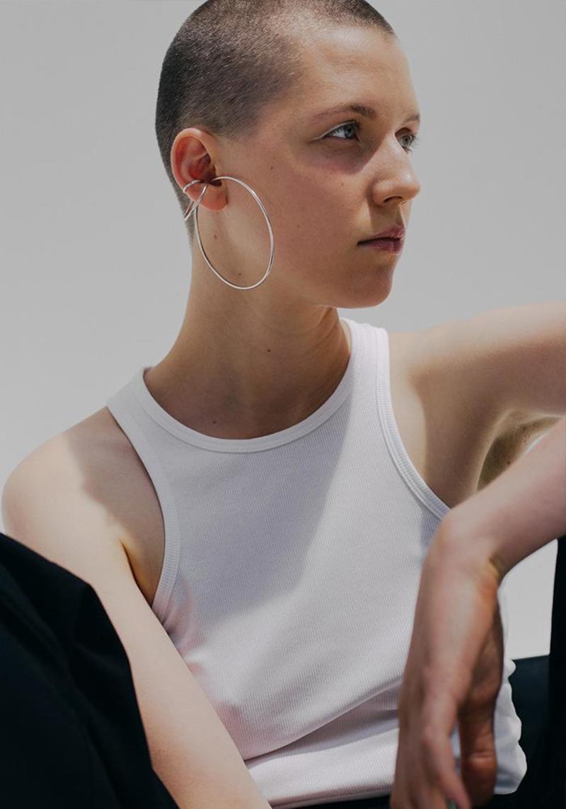 Saskia Diez サスキアディツ WIRE BOLD EARCUFF TRIPLE bold WIRE earcuff – Saskia Diez