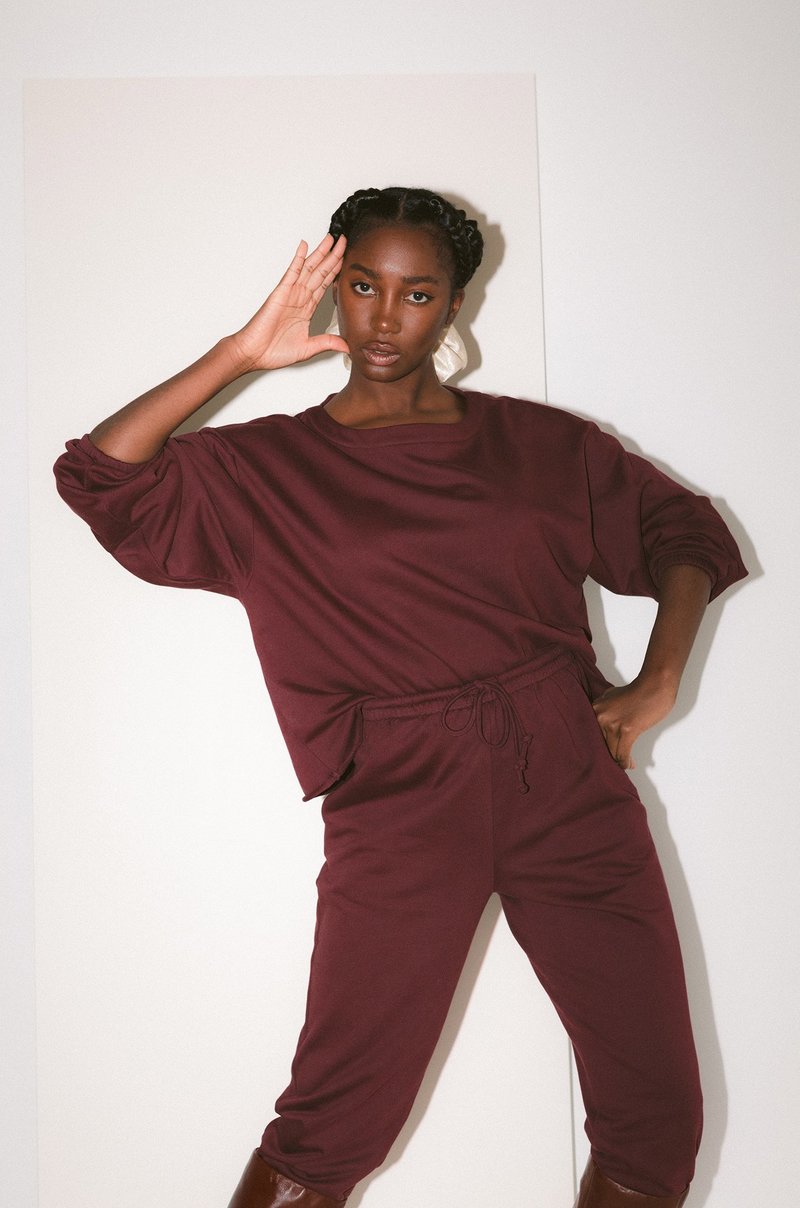 Soft Focus The Taper Jogger - Pinot