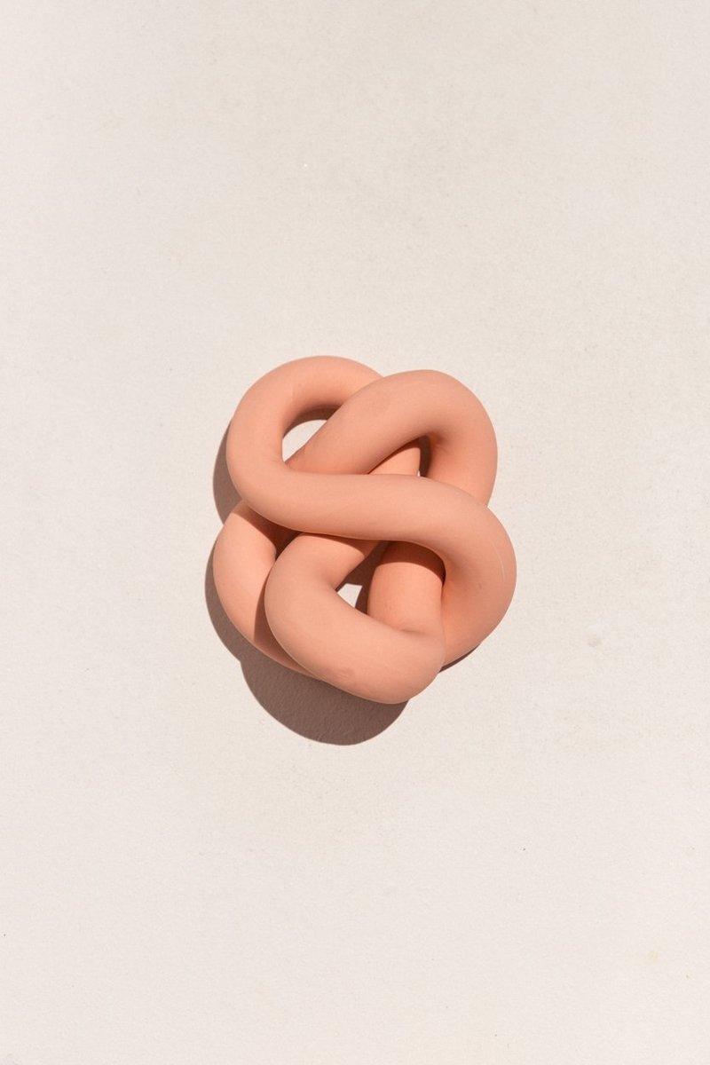 Arowm Jumbo Knot - Peach