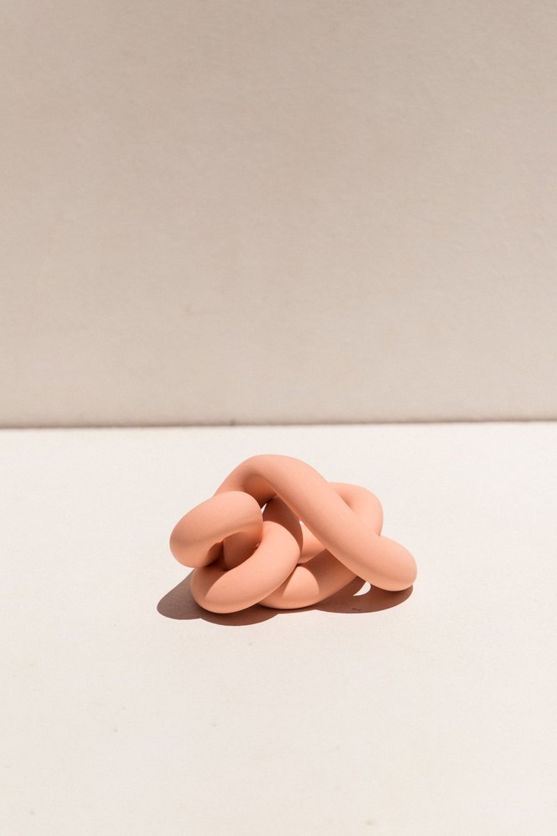 Arowm Jumbo Knot - Peach