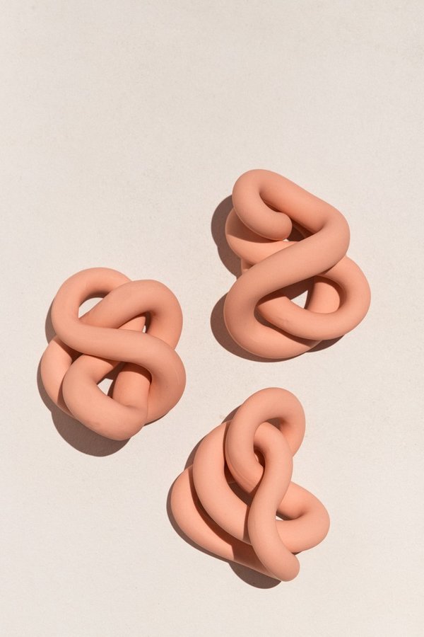 Arowm Jumbo Knot - Peach